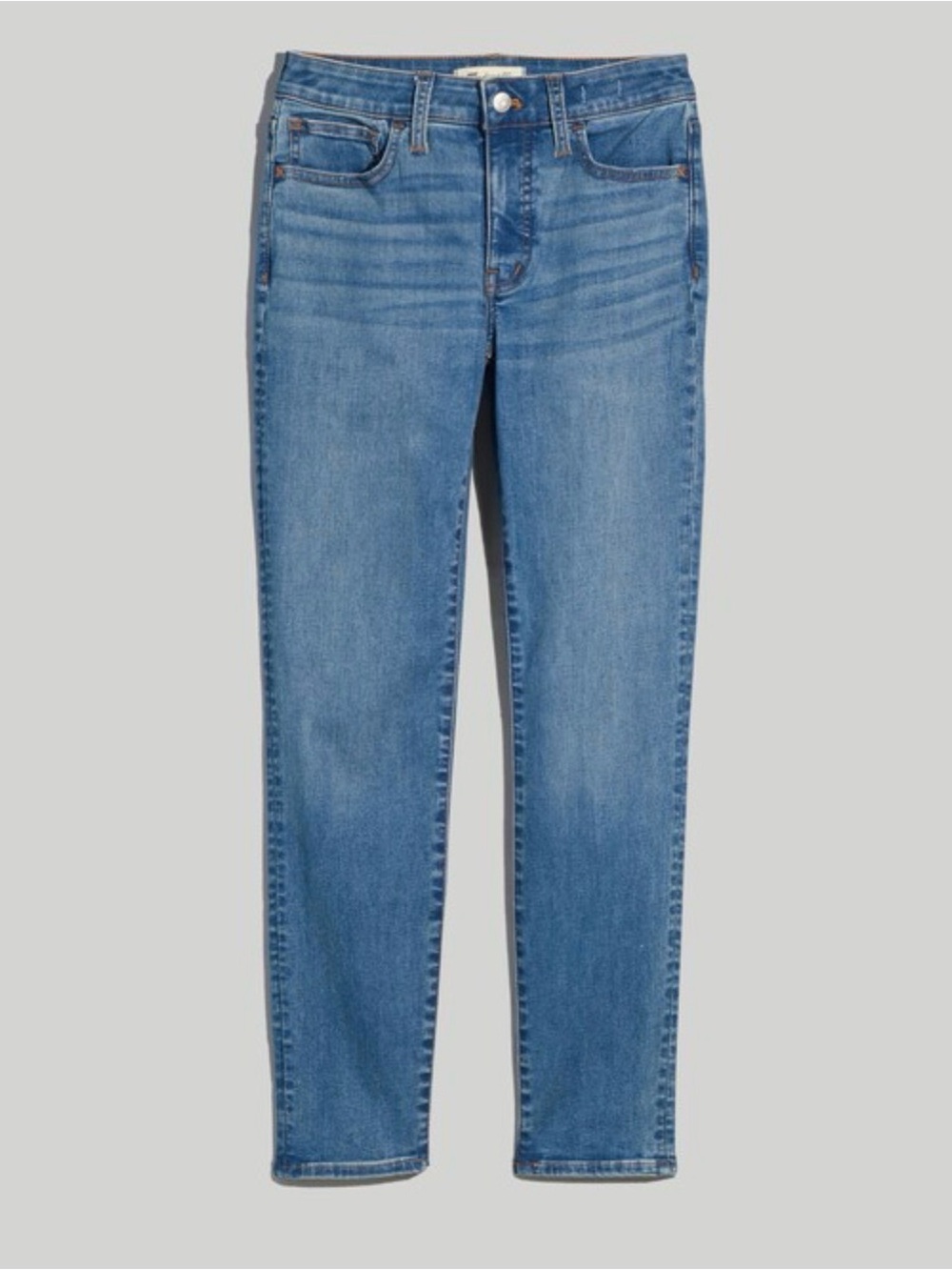 Madewell Women's 9” Mid-Rise Skinny Jeans - Light Blue Wash